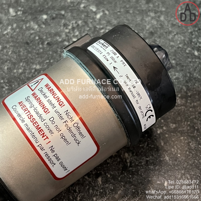 Burkert 2100 A 20,0 PTFE VA (13)